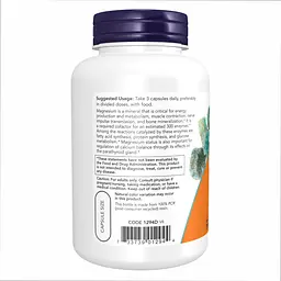 Магній цитрат, Magnesium Citrate - 120 caps - мініатюра 3