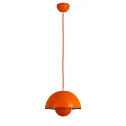 Світильник підвісний Levistella 909XL905-1 ORANGE, E27, метал, 1100мм, 250мм, сучасний стиль для вітальні