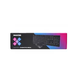Комплект Maxxter KMS-CM-01-UA USB Black (KMS-CM-01-UA) - мініатюра 5
