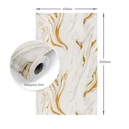Самоклеюча стінова PET плитка у рулоні 600*3000*2mm (D) SW-00002635 - мініатюра 4