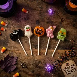 Льодяники на паличці Halloween Lollipop 12шт - мініатюра 4