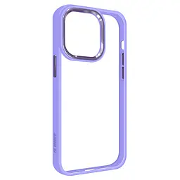 Чехол для Apple iPhone 13 Pro, UNIT2, фиолетовый, ударопрочный, прозрачный противоударный чехол-накладка из TPU и поликарбоната (PC), с защитными бортиками, защита всего корпуса от ударов и царапин, ArmorStandart (ARM75232)