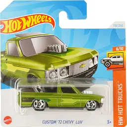 Базовая машинка Hot Wheels HW Hot Trucks Custom '72 Chevy Luv зеленая (5785)