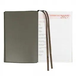 Щоденник діловий Leo Planner 2027 Velvet А5 м'який темно-зелений 368 сторінок (252721) - мініатюра 5