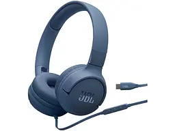 Навушники з мікрофоном JBL Tune 520C USB-C Blue (T520CBLU)
