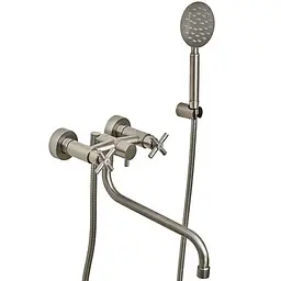 Змішувач для ванни Mixxus DVE-006-B MI6083 Нержавіюча сталь