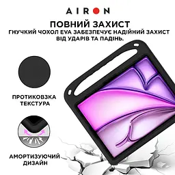 Защитный EVA чехол AIRON Premium для iPad Pro 13 / Air 13 2024 черный - мініатюра 4