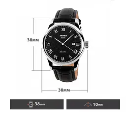 Наручний годинник чоловічий Skmei 9058 Black Man Stainless Steel, 9058SBK-B (18411) - мініатюра 7