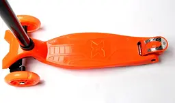 Дитячий самокат триколісний скутер ABEC-7 MAXI помаранчевий - мініатюра 4