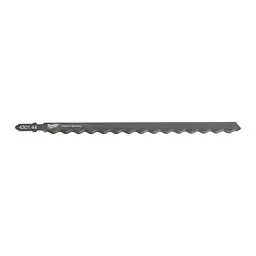Полотна для лобзиків T313AW MILWAUKEE, 155мм, (5шт), (ізоляційні матерали, гума) - мініатюра 2
