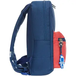 Рюкзак шкільний Bagland Молодіжний Mini Синій/Червоний 8 л (0050866) (6489258) - мініатюра 3