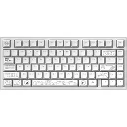 Клавіатура Dark Project ALU81 Terra Nova PBT RGB Mech G3MS Moonstone White (DPKB_NOVA_81_ANSI_WHITE_UA) - мініатюра 3
