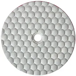 Круг алмазний Alloid Building Tools Hexagon шліфувальний на липучці 100 мм зерно 400 (DD-63390) - мініатюра 2