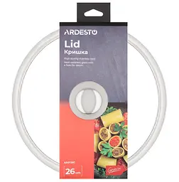 Кришка скляна Ardesto Gemini, 26 см (AR0726G) - мініатюра 3
