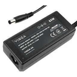 Блок живлення до ноутбуку Vinga DELL 65W 19.5V 3.34A 7.4*5.0 (VPA-1933-DL7450-101) - мініатюра 3