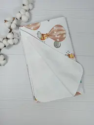 Набір пелюшок a.l.babybox Повітряні кулі 50х80/100х80 см 3 шт. Різнокольоровий (NA 18168577) - мініатюра 3