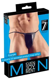 Чоловічі стрінги Svenjoyment S-L, 7 шт (мульті)