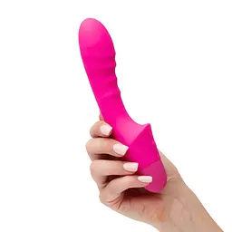 Вібратор So Divine Pash Ribbed G-spot 17.7 см (рожевий) - мініатюра 7