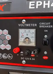 Бензиновий генератор Covax EPH37700E 3 кВт 1-фазний з електростартером +AVR - мініатюра 7