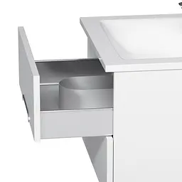 Тумба підвісна AM.PM Spirit 60 см з умивальником (M70-FUX0602-WC0602-38) - мініатюра 7