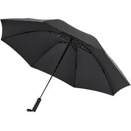 Парасолька 90FUN Oversize Automatic Umbrella with Flashlight (3115878) чорна