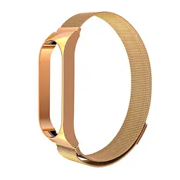Ремінець ArmorStandart Milanese Magnetic Band для Xiaomi Mi Band 7 Rose Gold (ARM67850)