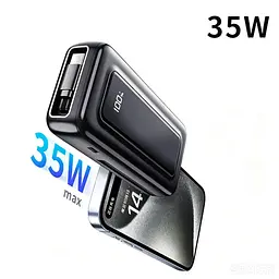 Павербанк ATRIA Black 10 000 mAh / 35 Вт (WPD-35S) - мініатюра 4