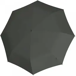Парасоля складана Knirps A.050 Medium Manual Dark Grey - мініатюра 2