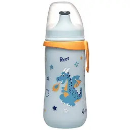 Поїльник Nip PP Kids Cup Дракончик 330 мл блакитний (35051)