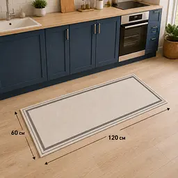 Кухонний килимок Solve антиковзкий 60 x 120 см (KT9000257) - мініатюра 3