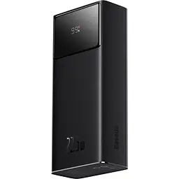 Портативний акумулятор Baseus Star-Lord Digital Display 22.5W 30000mAh black Overseas (PPXJ080101) - мініатюра 2