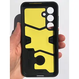 Протиударний чохол із підставкою для Samsung Galaxy S24 FE (S721) Spigen Slim Armor Metal Slate ACS08563 - мініатюра 7