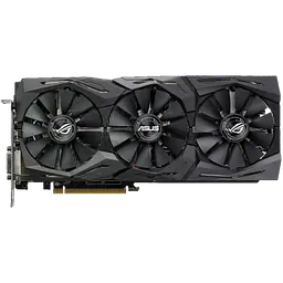 Відеокарта AMD Radeon RX 580 8GB Asus ROG Strix Gaming TOP (ROG-STRIX-RX580-T8G-GAMING) Б/В - мініатюра 2