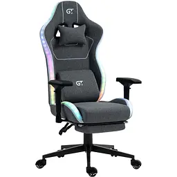 Геймерське крісло GT Racer X-2306 Fabric Gray L [122604] - мініатюра 2