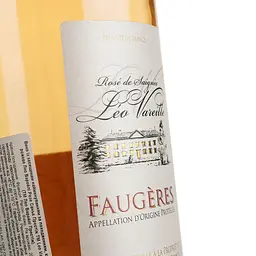 Вино Leo Vareille Rose Saignee Prestige AOP Faugeres, рожеве, сухе, 0,75 л - мініатюра 5