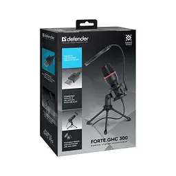 Мікрофон Defender Forte GMC 300 USB 1.5 м (64631) - мініатюра 7