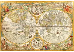 Пазл Clementoni High Quality Collection: Стародавня карта (High Quality Collection - Antique Map Puzzle - 2000 pcs.), 2000 ел. (32557) - мініатюра 2