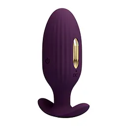 Анальна пробка PRETTY LOVE Jefferson, 12 vibration functions 3 electric shock functions PRETTY LOVE BI-040083HP-1 101650 - мініатюра 5