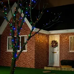 Гірлянда XPRO Xmas LED 100L 3.3 Line M-2 MULTI 10 м, вулична + з'єднання (47654-8108_398) - мініатюра 10