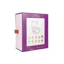 Смарт-вібратор для пар Adrien Lastic Venus + APP, подвійний, можна носити під одягом, 10 режимів - мініатюра 13