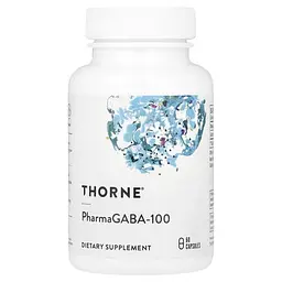 GABA PharmaGABA-100 60 caps Thorne vit0006673