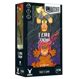 Настільна гра Geekach Games Unmatched: Гудіні проти Джина (Houdini vs. The Genie, Укр) (GKCH148)
