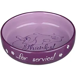 Миска Trixie для котів Thanks for Service 11 см 0.3 л в асортименті (24793) - мініатюра 8