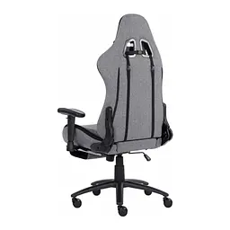 Крісло ігрове GT Racer X-2534-F Gray/Black Suede (X-2534-F Fabric Gray/Black Suede) - мініатюра 7