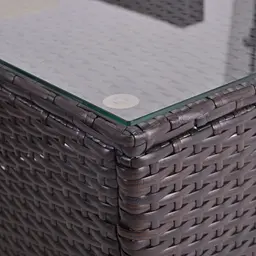 Садові меблі Chomik GARDEN LINE ATRANI коричневий + кремові подушки - мініатюра 11