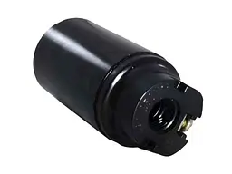 Патрон міньйон LOGA E14 карболітовий чорний
