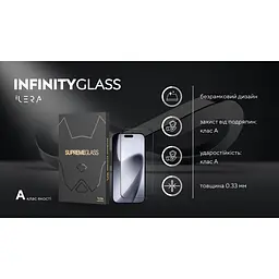 Захисне скло iLera Infinity Glass 2.0 для Apple iPhone 17 Pro Max (ILin17PrMx) [144448] - мініатюра 5