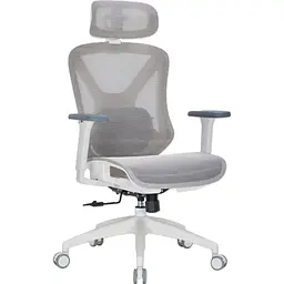 Офісне крісло OfficePro Atlas OC630-W-LG-LG White/Light Gray [148901] - мініатюра 3