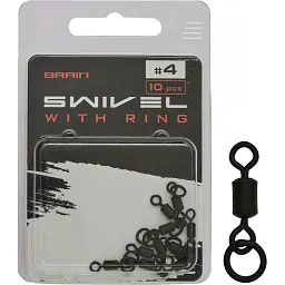 Вертлюжок Brain Swivel With Ring #4 (10 шт/уп) SGCA-8013-4