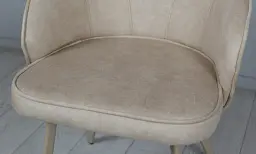 Стілець Дакота метал бежевий тканина бежева 560x560x820 - мініатюра 8